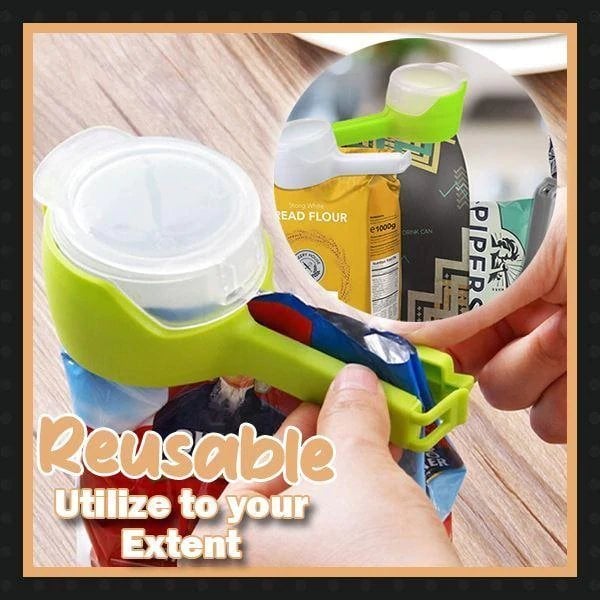 (🔥SUMMER HOT SALE-48% OFF) 2 In 1 Food Storage Seal Clip