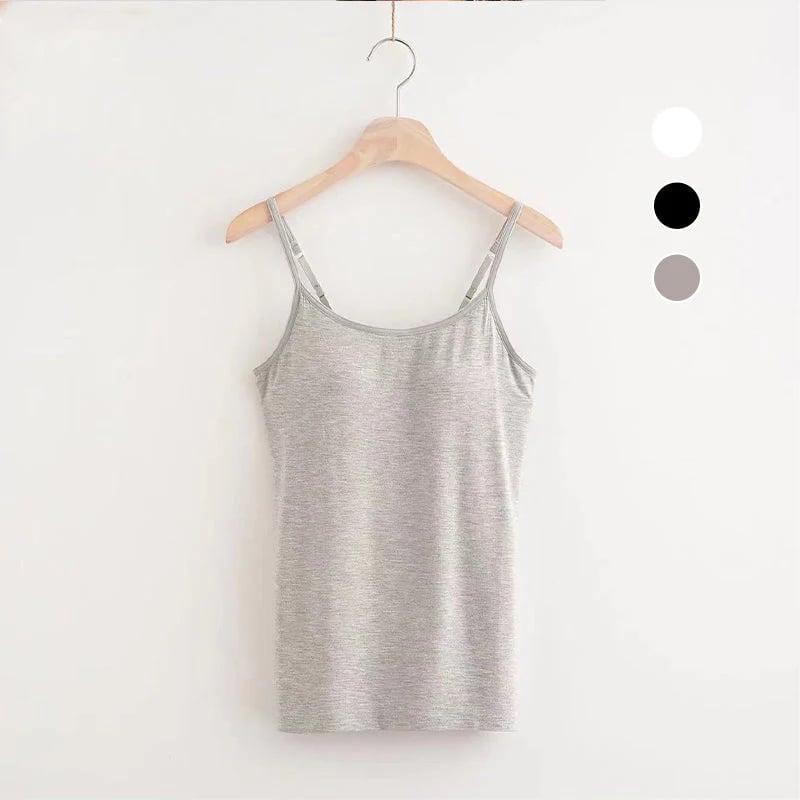 💥Clearance Sale💥Loose-Fitting Tank Top With Built-in Bra