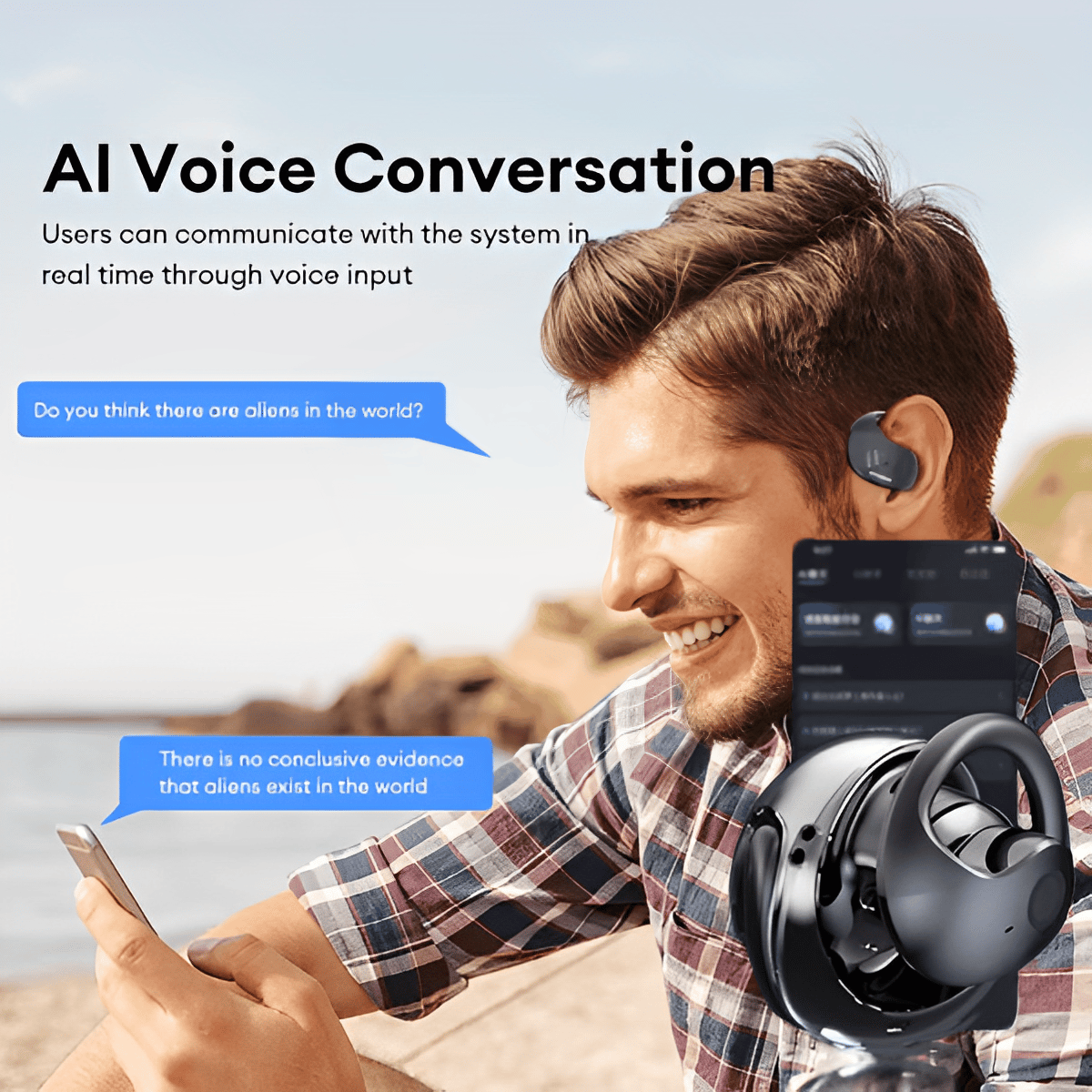 🔥FACTORY DIRECT SALE - 49% OFF⏰Wireless Bluetooth Translation Earbuds