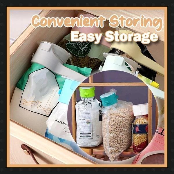 (🔥SUMMER HOT SALE-48% OFF) 2 In 1 Food Storage Seal Clip