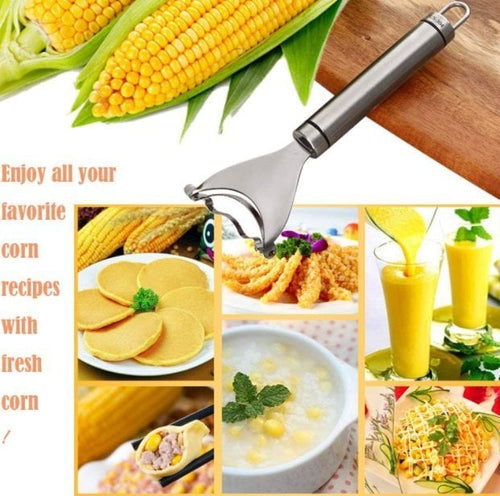 (Last Day Promotion - 50% OFF) Premium Stainless Steel Corn Peeler, Buy 3 Get 2 Free & Free Shipping🔥