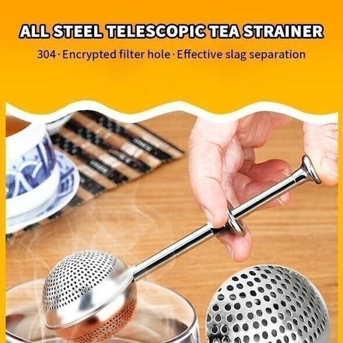 (Summer Hot Sale-40% OFF)Long-Handle Tea Ball Infuser(Buy 2 Get 1 Free)