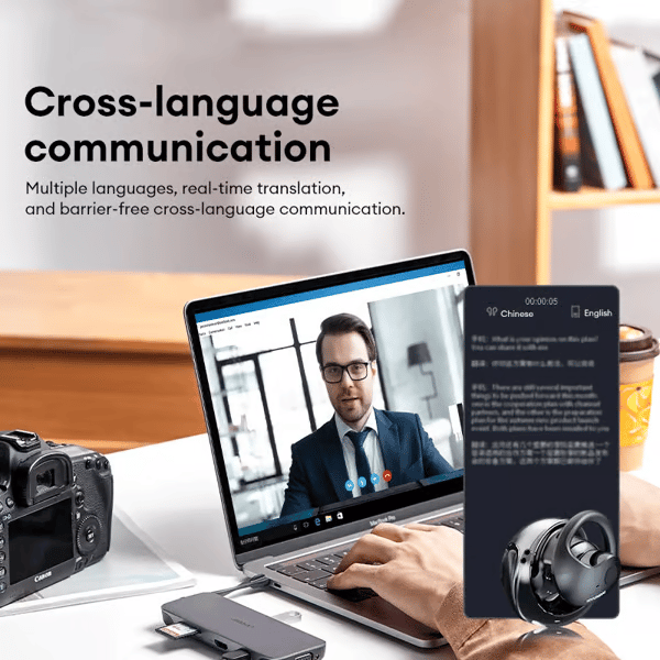 🔥FACTORY DIRECT SALE - 49% OFF⏰Wireless Bluetooth Translation Earbuds